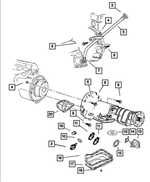 4412879 - Automatic Transmission 4 Speed: Transmission Output Speed Sensor for Mopar Image