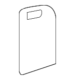 3B9867462BPNB - Body: Side Cover for Volkswagen: Passat Image