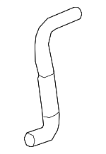 165720P380 - Cooling System: Radiator Hose for Toyota: Avalon, Camry Image