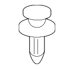 7539250080 - Body: Lower Cover Clip for Lexus: IS250, IS350 Image