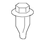 9046707146 - Body: Bumper Cover Clip for Lexus: ES300, IS F, IS250, IS350, LS430, RX350, RX450h Image