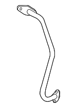 53032853AC - Emission System: Egr Tube for Chrysler: Aspen | Dodge: Dakota, Durango, Ram 1500 | Jeep: Commander, Grand Cherokee | Ram: 1500, Dakota Image