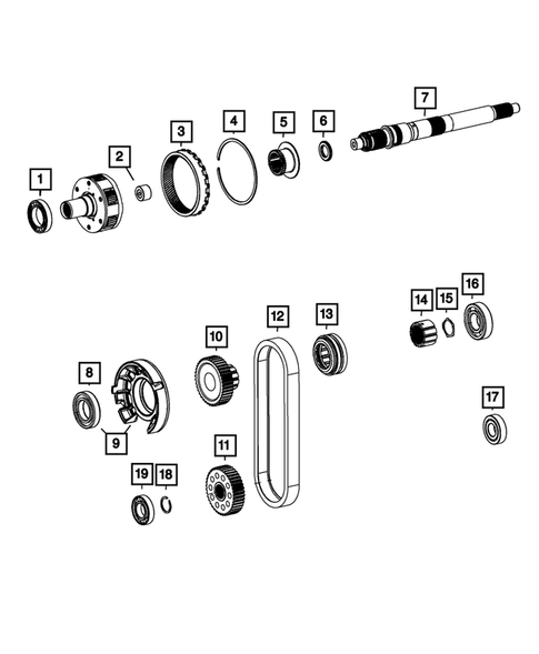 Gear Train for 2012 Ram 3500 #1