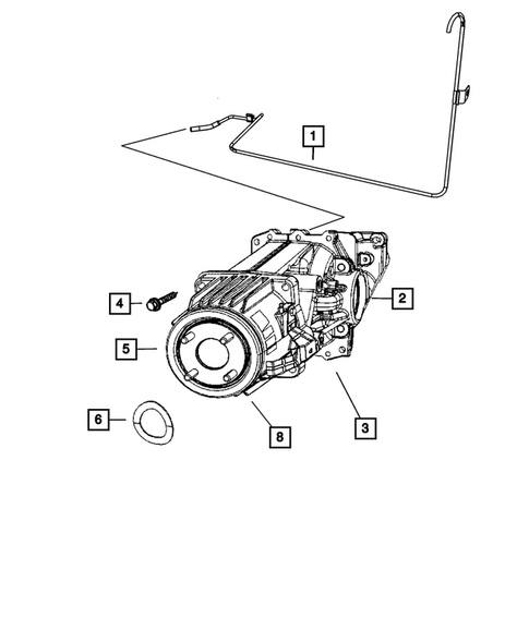 Rear Axle Assembly for 2014 Jeep Compass #0