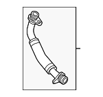 6N145735C - Engine: Oil Outlet Tube for Audi: A4, A4 allroad, A4 Quattro, A5 Quattro, A5 Sportback, A6 Quattro, Q7 Image