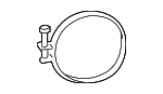 9611110880 - Engine: Air Inlet Hose Clamp for Toyota Image
