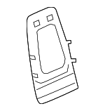 20926190 - Body: Seat Back Panel for Cadillac: Escalade EXT | Chevrolet: Avalanche, Silverado 1500, Silverado 2500 HD, Silverado 3500 HD | GMC: Sierra 1500, Sierra 2500 HD, Sierra 3500 HD Image