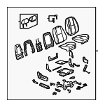 20909030 - Body: Seat Assembly for Cadillac: Escalade, Escalade EXT | Chevrolet: Avalanche, Tahoe | GMC: Yukon Image