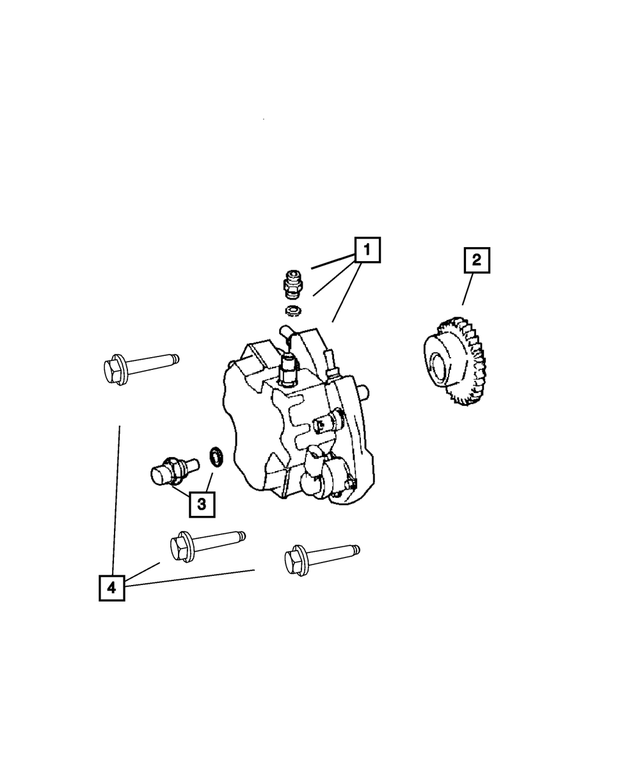 RX018733AA - : Fuel Injection Pump, Remanufactured for Mopar Image