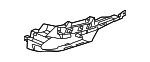 8W6807347C - Body: Mount Bracket for Audi Image