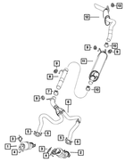 68531426AC - Exhaust: Front Pipe And Converter for Mopar Image