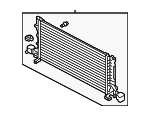 32249456 - : Radiator for Volvo: XC40 Image