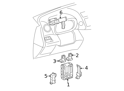 Electrical Components for 2007 Toyota RAV4 #0