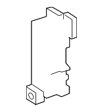 8267342110 - : 2006-2012 Toyota RAV4 - Junction Block Side Bracket for Toyota: RAV4 Image