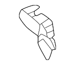 974A0CW000NNB - Body: Vent Grille for Hyundai: Santa Cruz, Tucson Image