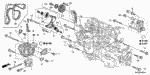 967001005518 - Engine: BOLT, SOCKET (10X55) for Honda Image