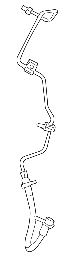 68171907AB - : Brake Hose for Dodge: Caliber | Jeep: Compass, Patriot Image