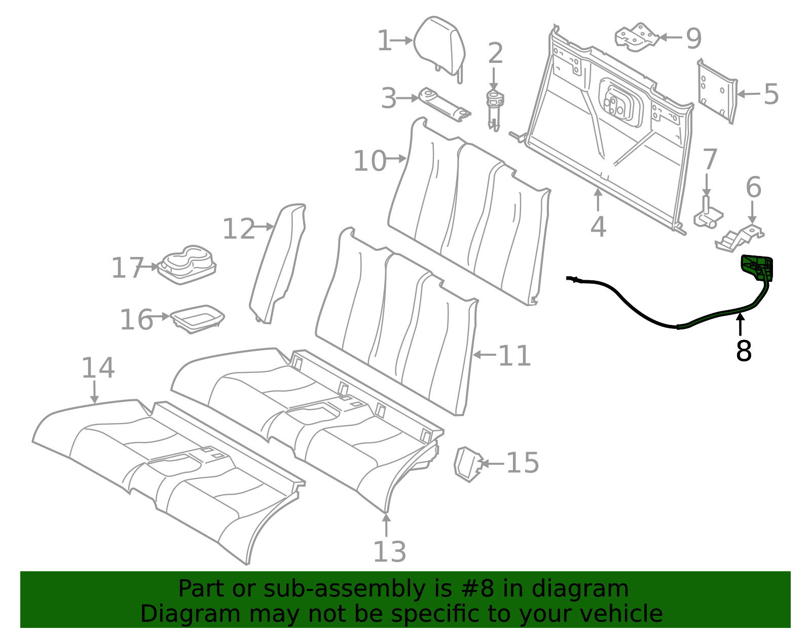 52-20-7-342-341 - 2015-2021 BMW - Actuator | Buy BMW Parts Now