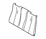 52207274554 - Body: Seat Back Pad for BMW: 228i, 228i xDrive, 230i, 230i xDrive, M235i, M235i xDrive, M240i, M240i xDrive Image