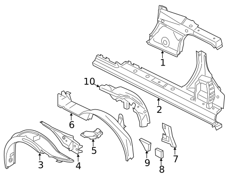 Inner Structure for 2019 Porsche 911 #3