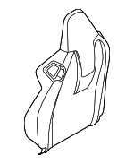 52108094166 - Body: Seat Back Panel for BMW Image