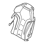 52108067138 - Body: Seat Back Pad for BMW Image