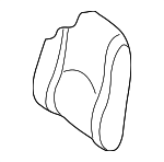 5E6Z7864416EAB - Body: Seat Back Cover for Mercury: Mariner Image