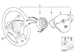 32341162111 - Steering: Slip Ring for BMW Image