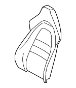 9J1881805BBG0 - : Seat Back Cover for Porsche: Taycan Image