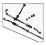 565001W100 - : Steering Gear for Kia: Rio Image