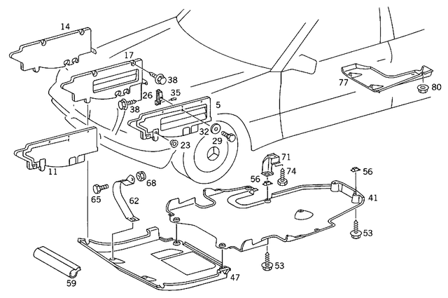 2015240064 - : Control Element for Mercedes-Benz Image