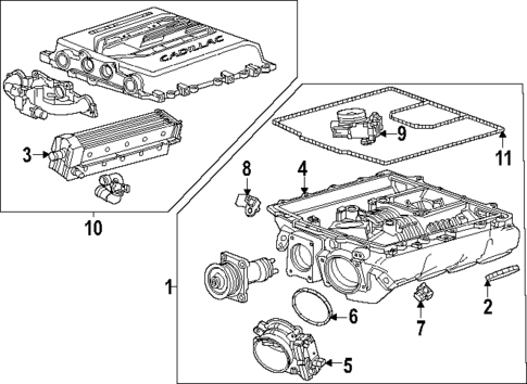 Intercooler for 2025 Cadillac Escalade ESV #2