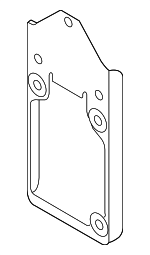 4E0907574C - Electrical: Distance Sensor Bracket for Audi Image