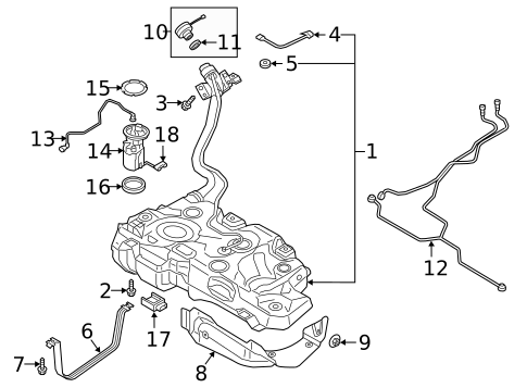 Fuel Storage for 2019 Volkswagen Jetta #0