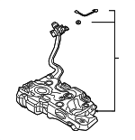 5Q0201055EP - Fuel System: Fuel Tank for Volkswagen: Jetta Image