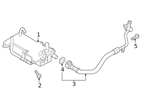 Trans Oil Cooler for 2021 Porsche Cayenne #1