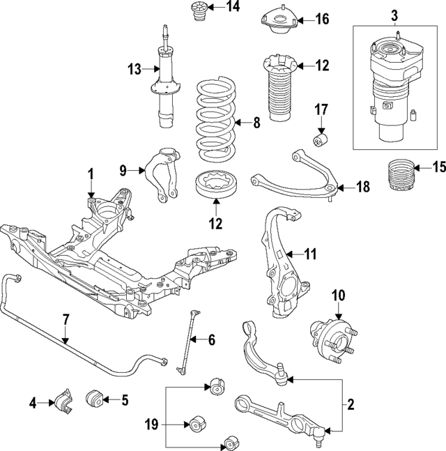 54630T4500 - : Coil Spring for Hyundai Image