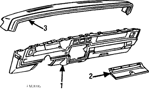 Instrument Panel for 1985 Pontiac Parisienne #0