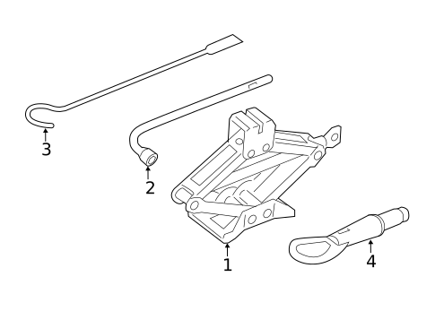 Jack & Components for 2022 INFINITI QX50 #0