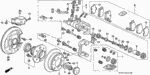 1473SV4010 - Chassis: CALIPER SET, RR. for Honda Image