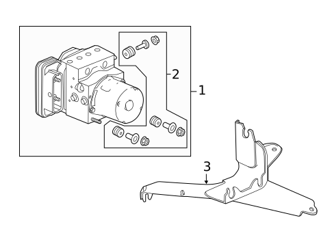 ABS Components for 2018 Acura TLX #0