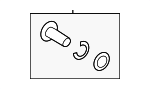 58580CU000 - Body: Booster Assembly Pin for Hyundai Image