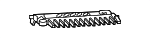 68565948AA - Body: Seat Cushion Pad Front Bracket for Mopar Image