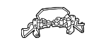 68552690AA - Body: Wire for Mopar Image