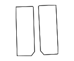 68784377AA - Body: Seat Back Pad for Mopar Image