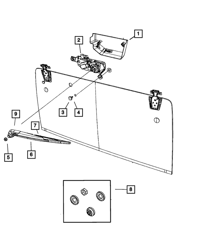 68030981AA - Electrical: Screw for Mopar Image