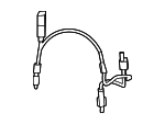 37105A16595 - Suspension: Cable for BMW Image