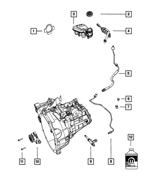 Clutch Controls for 2008 Chrysler Sebring #0