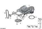 11417574529 - Engine: Oil Pump with Oil Filter for BMW Image