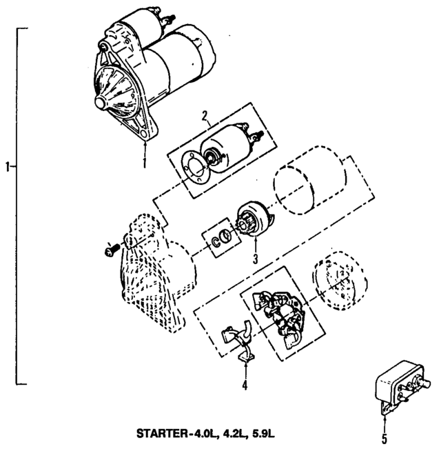 83503655 - Electrical: Starter Solenoid for Mopar Image